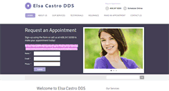 Desktop Screenshot of elsacastrodds.com